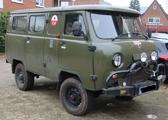 Hier ein russisches Fahrzeug des Herstellers UAZ | Foto: Axel-Holger Haase