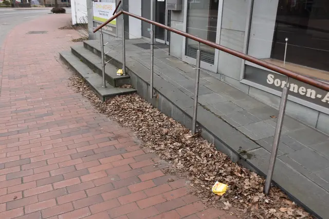 So sieht es an den leerstehenden Häusern in der Buchholzer Hamburger Straße aus. Nicht schön für Passanten und Nachbargeschäfte | Foto: Axel-Holger Haase
